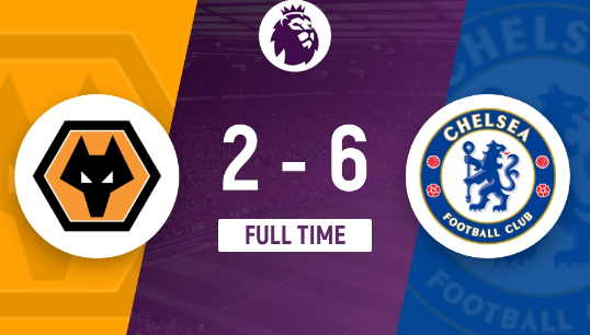 英超-狼队2-6惨负蓝军,马杜埃凯戴帽,费利克斯破门 英超-狼队2-6惨负蓝军,马杜埃凯戴帽,费利克斯破门