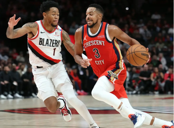 格兰特28+5 A-西蒙斯27+6 锡安12中3 开拓者复仇鹈鹕迎首胜 格兰特28+5 A-西蒙斯27+6 锡安12中3 开拓者复仇鹈鹕迎首胜