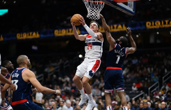 哈登三节打卡43+7&首节23分 祖巴茨18+16 快船送奇才13连败 哈登三节打卡43+7&首节23分 祖巴茨18+16 快船送奇才13连败