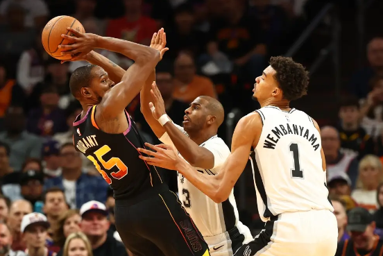 布克29+9+5 杜兰特伤退 瓦塞尔25分 太阳轻取马刺仍出局