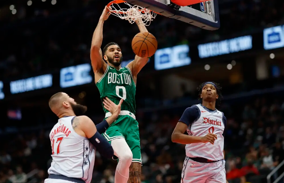 塔图姆28+12 库利巴利19+6 普尔21+7 绿军7人上双轻取奇才 塔图姆28+12 库利巴利19+6 普尔21+7 绿军7人上双轻取奇才