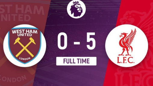 意甲-西汉姆主场0-5惨负利物浦,红军5人破门,法老传射 意甲-西汉姆主场0-5惨负利物浦,红军5人破门,法老传射