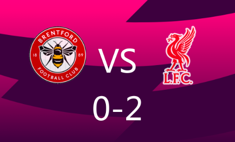 英超-布伦特福德0-2不敌利物浦，努涅斯补时双响