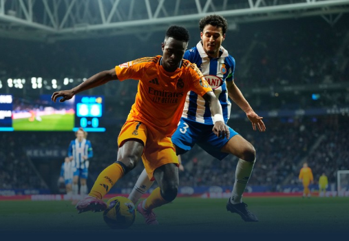 西甲-皇马客场0-1西班牙人，姆巴佩中框，卡洛斯制胜球