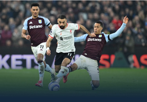 英超-红军2-2维拉联赛22轮不败 萨拉赫传射 努涅斯失空门 英超-红军2-2维拉联赛22轮不败 萨拉赫传射 努涅斯失空门