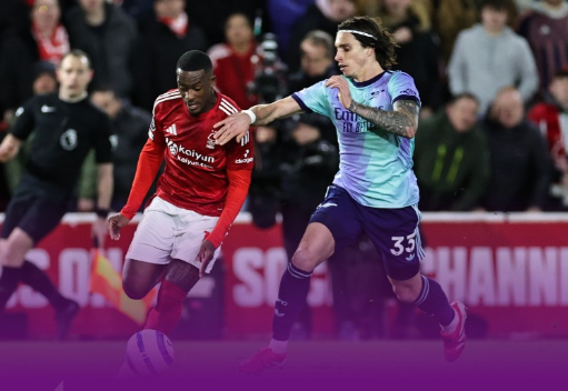 英超-阿森纳0-0森林距榜首13分 卡拉菲奥里中柱 拉亚神扑