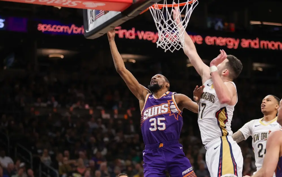 杜兰特28分布克36+7+9 太阳116-124不敌鹈鹕遭遇3连败 杜兰特28分布克36+7+9 太阳116-124不敌鹈鹕遭遇3连败