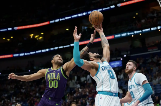 奥利尼克13+6 布里奇斯20+6 鹈鹕力克黄蜂 奥利尼克13+6 布里奇斯20+6 鹈鹕力克黄蜂