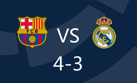 西甲-巴萨4-3击败皇马,姆巴佩戴帽,拉菲尼亚双响 西甲-巴萨4-3击败皇马,姆巴佩戴帽,拉菲尼亚双响